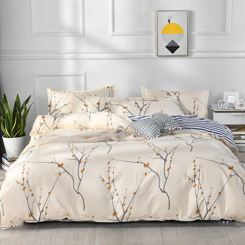 Brushed Cotton Multi-Style 3-Piece Bedding Set - Calm Cloud Bedding